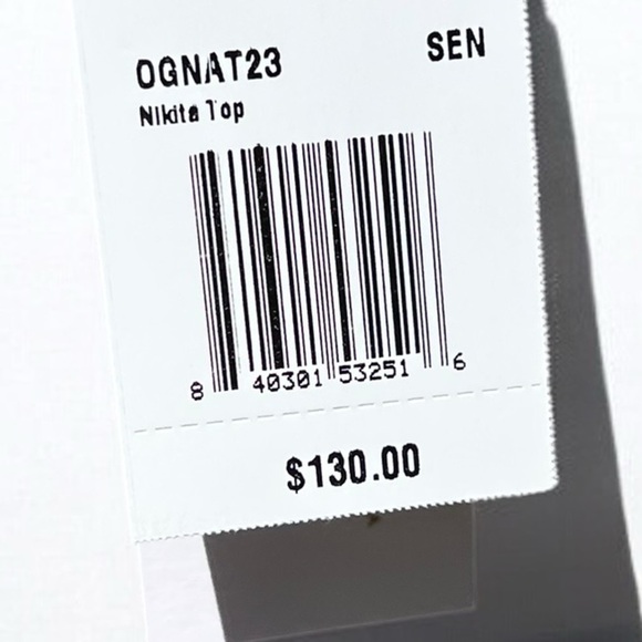 🌻NEW w/tags L*Space Eco Ribbed Tangerine Orange Nikita Bikini Top Size XL - Picture 10 of 11